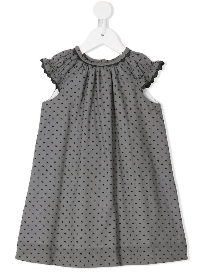 Amaia Ruffled Sleeve Shift Dress, Girl's, Size: 8 Yrs, Black