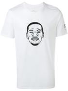 Nike - Drawing Print T-shirt - Men - Cotton/polyester/viscose - L, White, Cotton/polyester/viscose