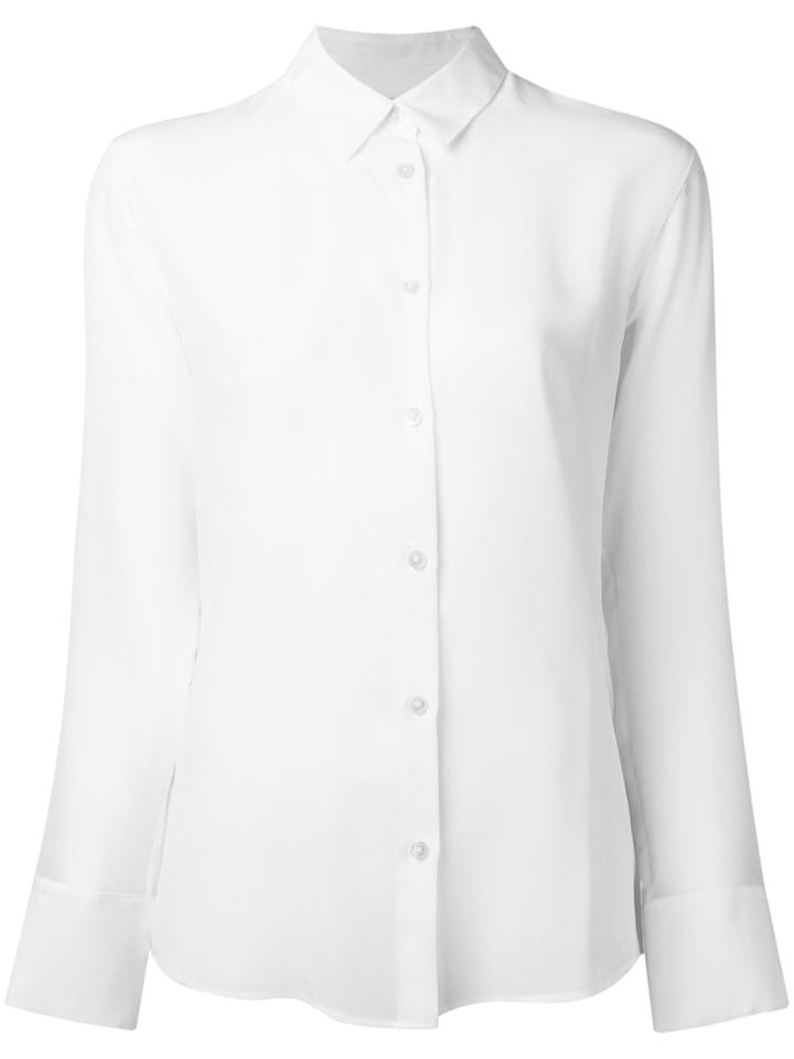 Ps By Paul Smith Buttoned Shirt, Women's, Size: 42, White, Silk
