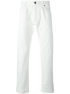 Z Zegna Straight Leg Jeans - White