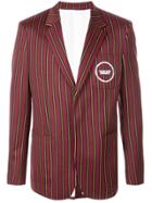 Calvin Klein 205w39nyc Striped Blazer - Red