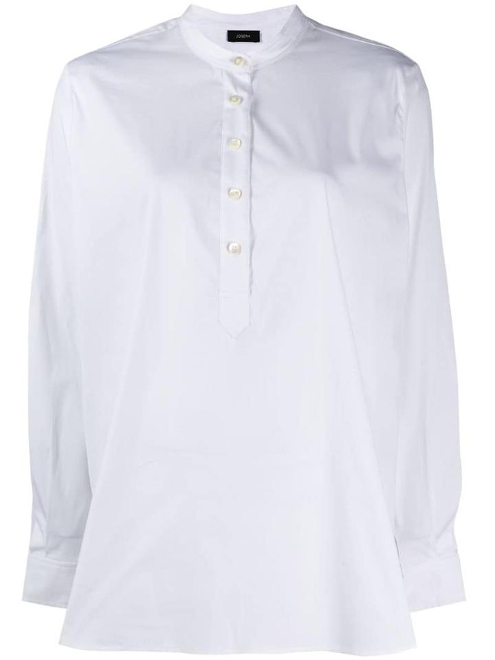 Joseph Luke Poplin Shirt - White