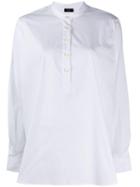 Joseph Luke Poplin Shirt - White