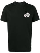 Moncler Logo Patch T-shirt - Black