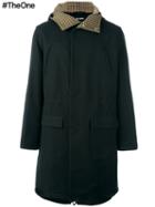 Raf Simons Printed Hooded Parka, Men's, Size: 46, Black, Cotton