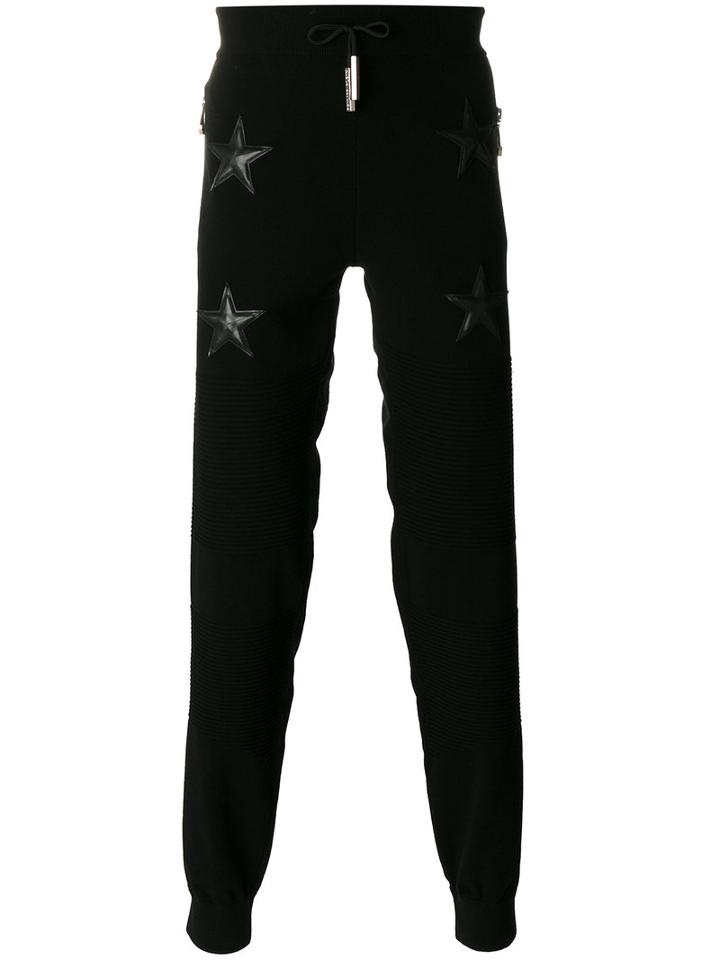 Philipp Plein - Star Detail Joggers - Men - Polyester/viscose - Xl, Black, Polyester/viscose