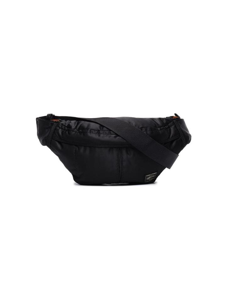 Porter-yoshida & Co Black Two Pocket Nylon Belt Bag