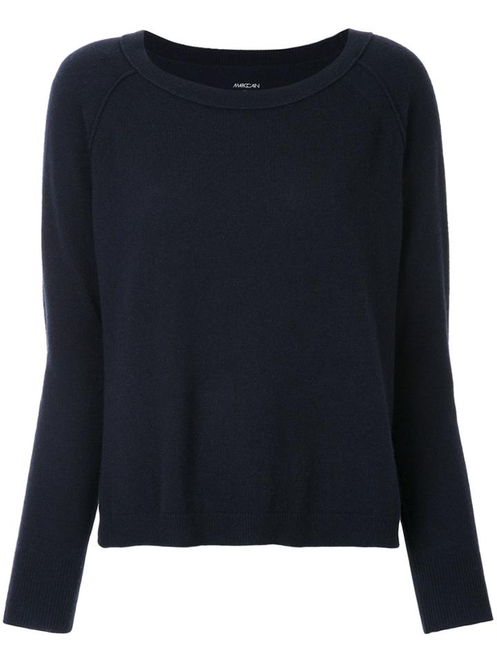 Marc Cain Boat Neck Sweater - Blue