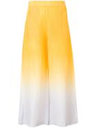Tsumori Chisato Contrast Colour Trousers - Yellow & Orange