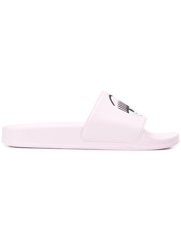Chiara Ferragni Flirting Pool Slides - Pink