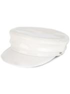 Manokhi Biker Hat - White