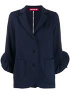 Guardaroba Blazer With Bell Sleeves - Blue
