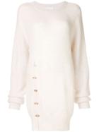 Alice Mccall The Sign Longline Jumper - White