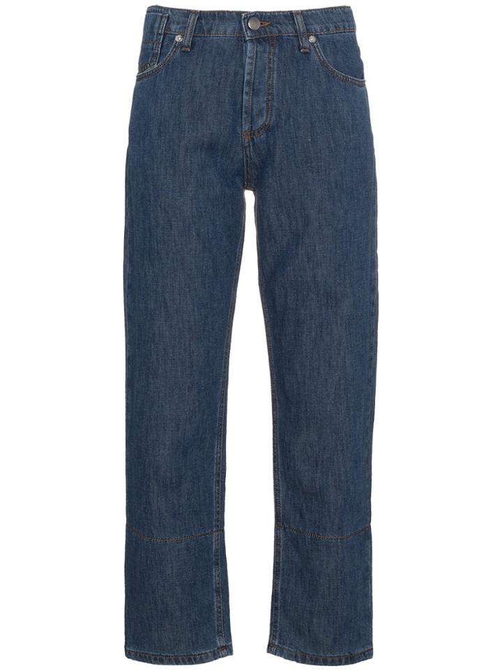 Marni Boyfriend Straight Leg Jeans - Blue