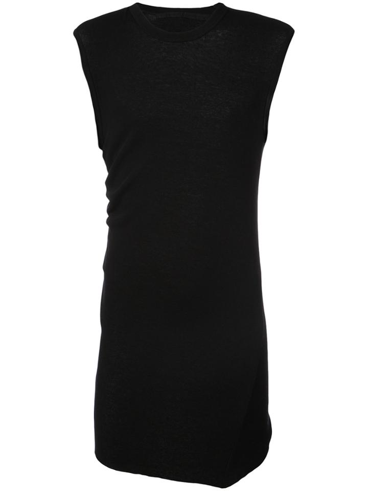Julius Slim Sleeveless Tank Top - Black