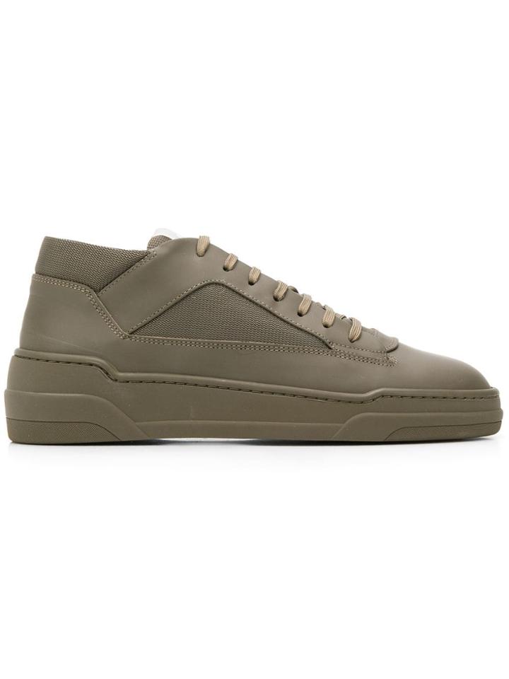 Etq. Flat Lace-up Sneakers - Green