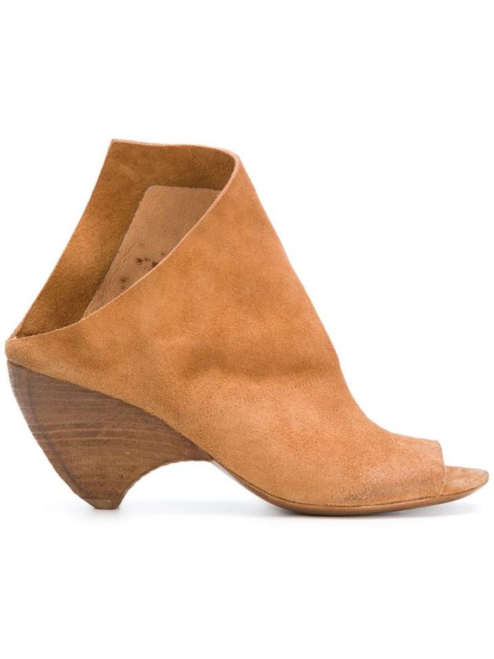 Marsèll Asymmetric Ankle Boots - Neutrals