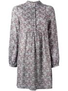 Saint Laurent Paisley Print Dress, Women's, Size: 36, Silk
