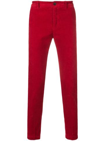 Department 5 Corduroy Skinny Trousers - Red