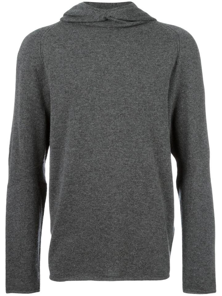Calvin Klein V-neck Hoodie - Grey