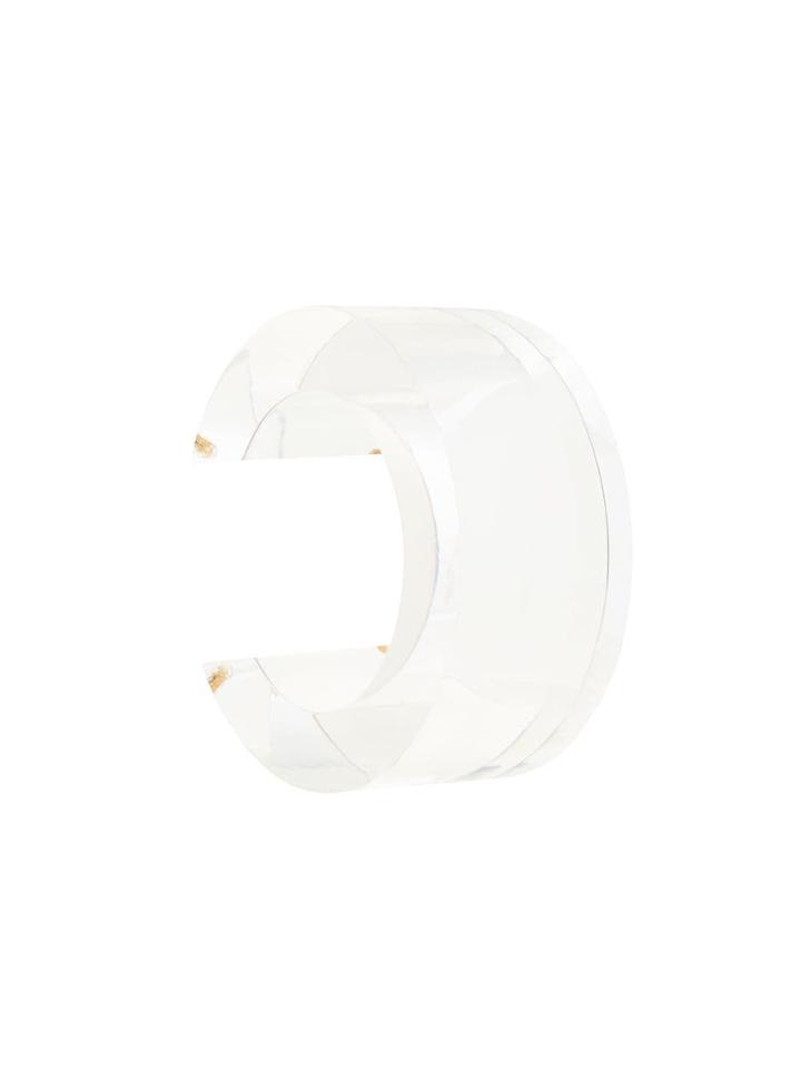 Lizzie Fortunato Jewels Wide Shaped Round Bracelet - Neutrals