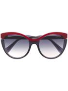 Miu Miu Eyewear Cat-eye Sunglasses - Blue