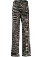 Missoni Sequin Knit Trousers - Black