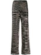 Missoni Sequin Knit Trousers - Black