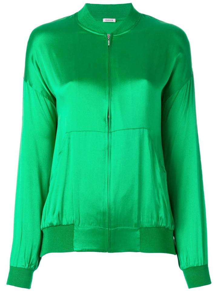 P.a.r.o.s.h. Safira Zip-up Jacket - Green