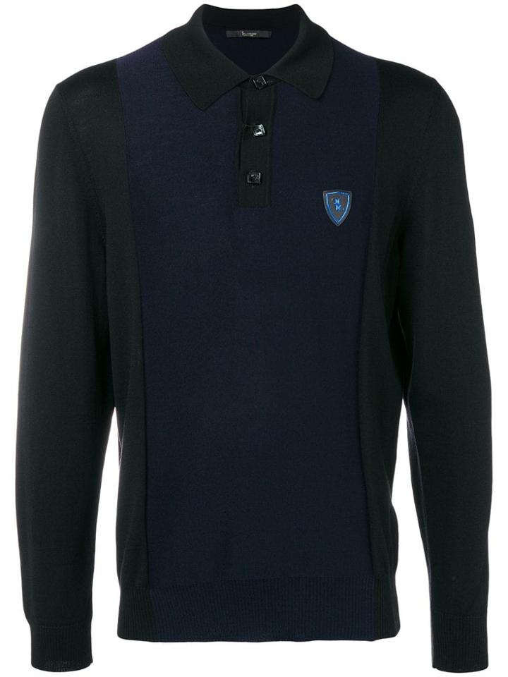 Billionaire 'romanov' Polo-neck Sweater - Blue