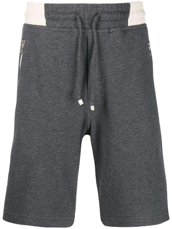 Brunello Cucinelli Fleece Lined Shorts - Grey