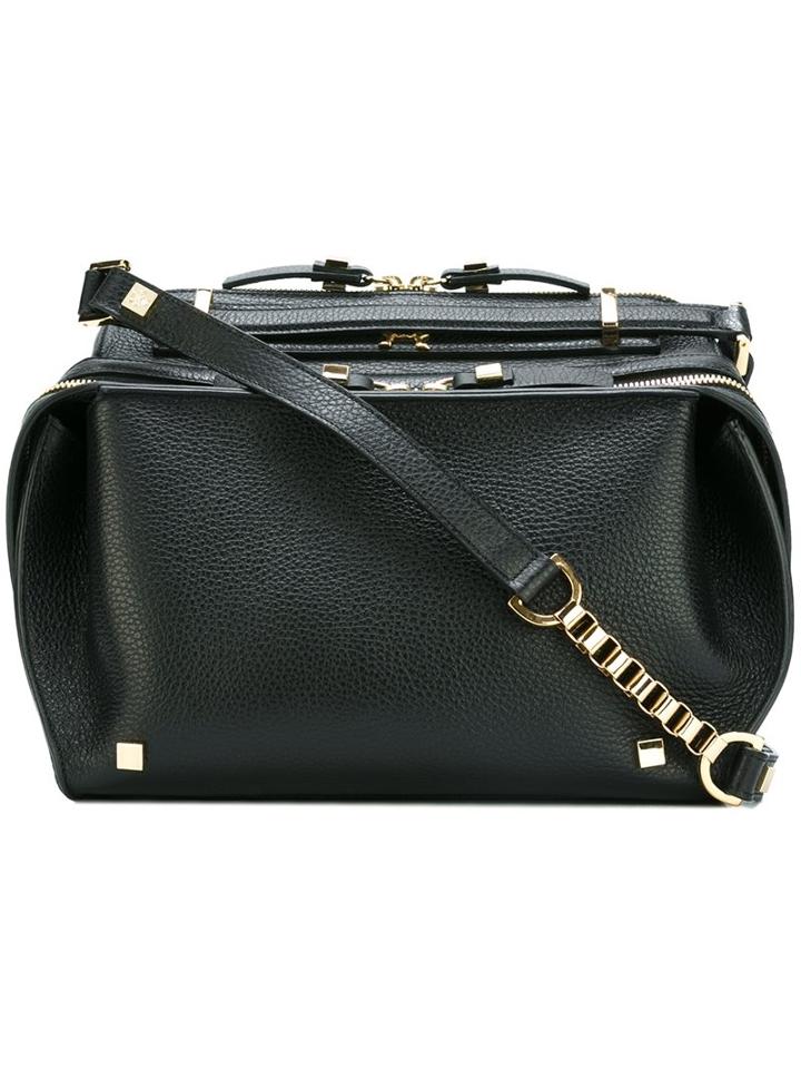 Giancarlo Petriglia Top Handle Crossbody Bag, Women's, Black