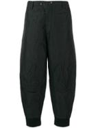 Ziggy Chen Balloon Cropped Trousers - Black