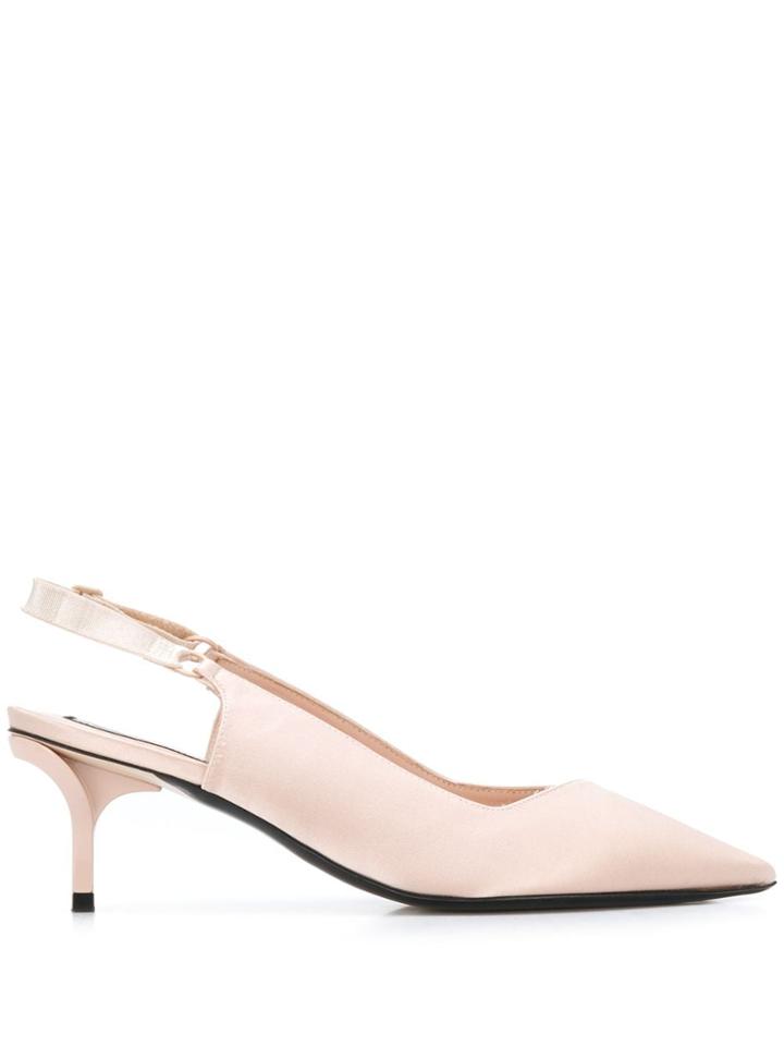 Nº21 Slingback Pumps - Pink
