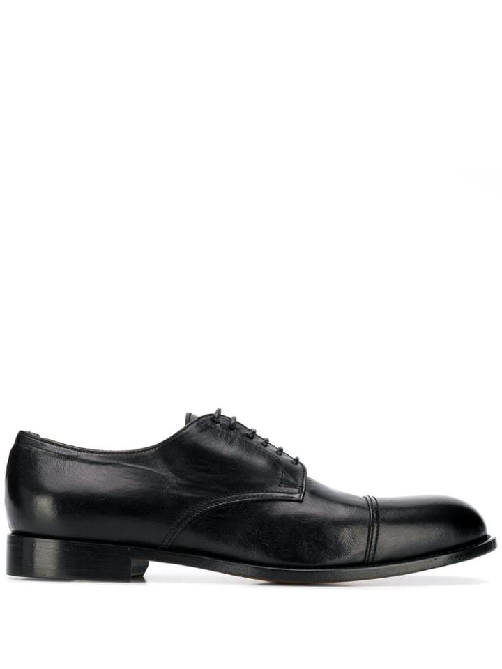 Doucal's Mile Derby Shoes - Black