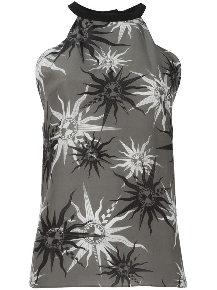 Fausto Puglisi Sun Print Sleeveless Top