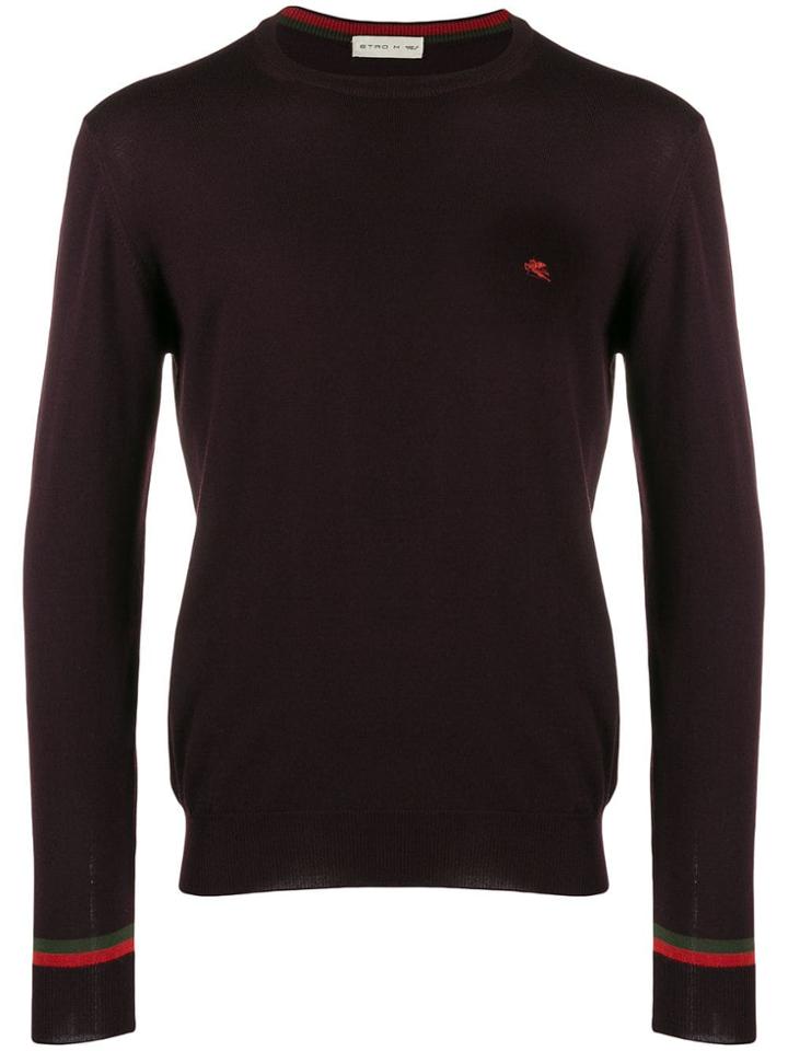 Etro Knitted Sweatshirt - Purple