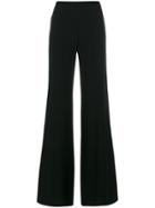 Armani Collezioni Wide Leg Trousers - Black