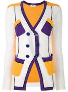 Moschino Vintage Double Breasted Cardigan - White