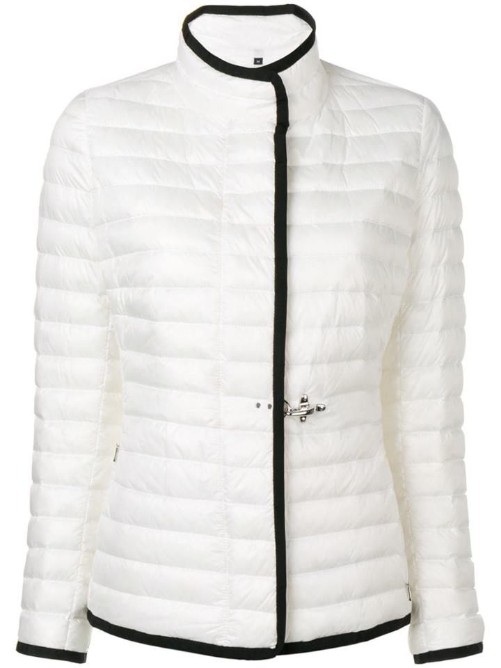 Fay Zipped Padded Jacket - White