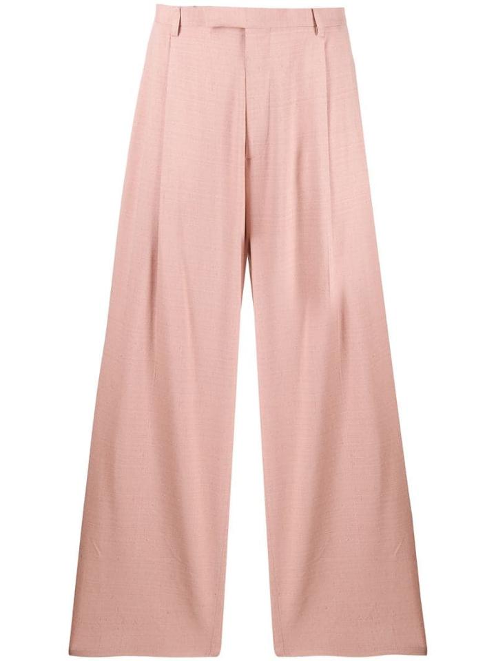 Gucci Wide Leg Trousers - Pink