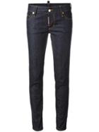 Dsquared2 Jennifer Jeans, Women's, Size: 38, Blue, Cotton/elastodiene