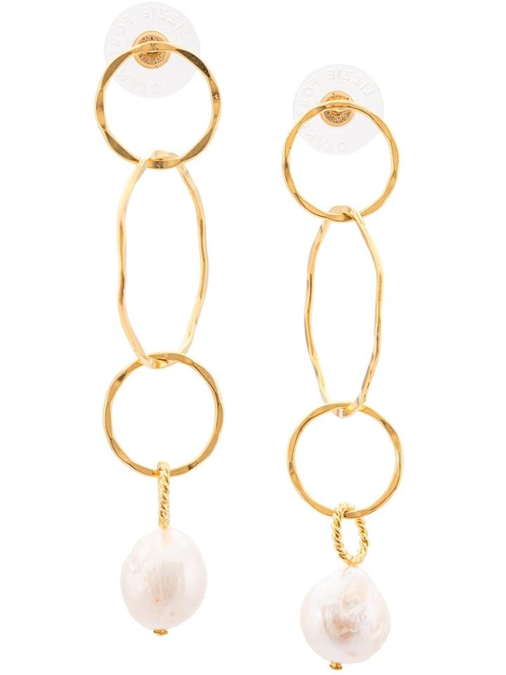 Lizzie Fortunato Jewels The Lake City Earrings - Gold