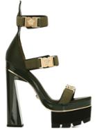 Versace Medusa Tri-strap Platform Sandals