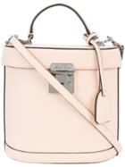 Mark Cross Benchley Tote - Pink & Purple