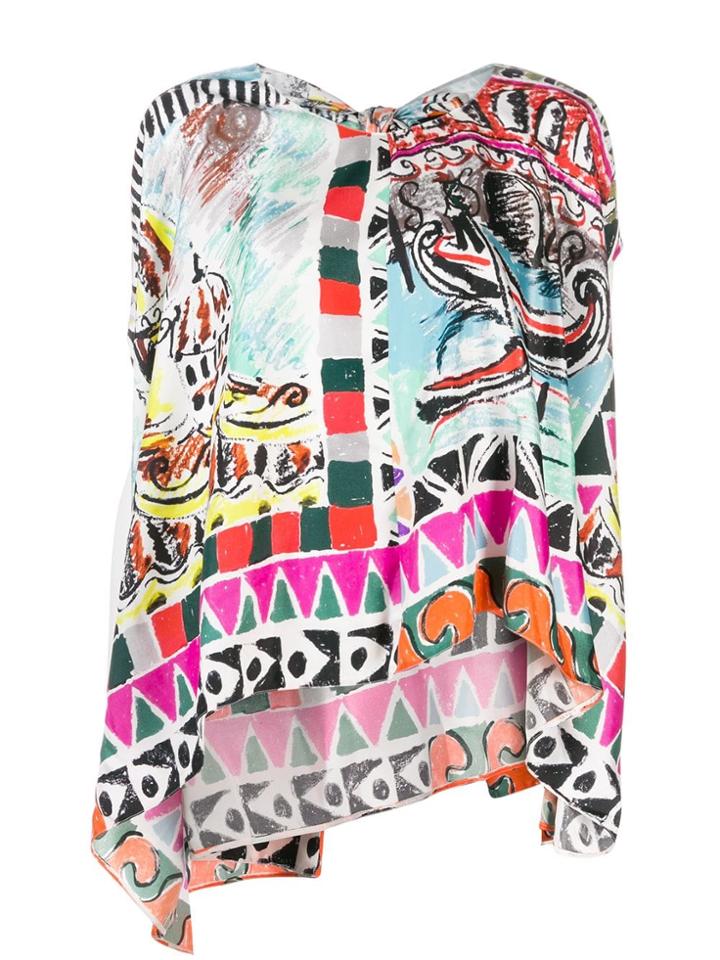 Prada Printed Blouse - F0424 Multicolour