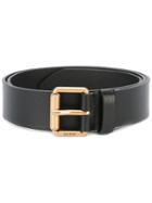 Gucci Kingsnake Print Belt, Men's, Size: 90, Black, Leather