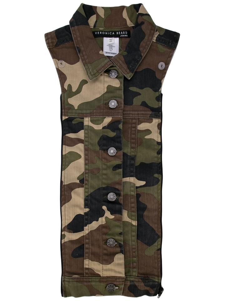 Veronica Beard Camo Print Shirt - Green