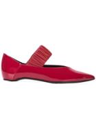 Pierre Hardy Ruche Ballerinas - Red