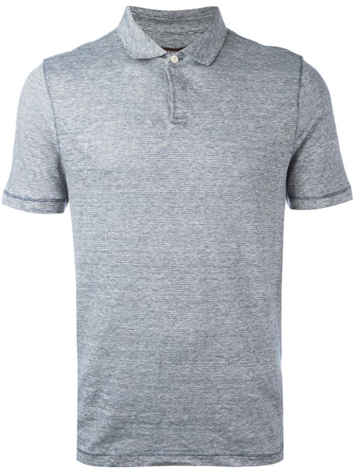 Michael Kors Fine Stripe Polo Shirt - Blue